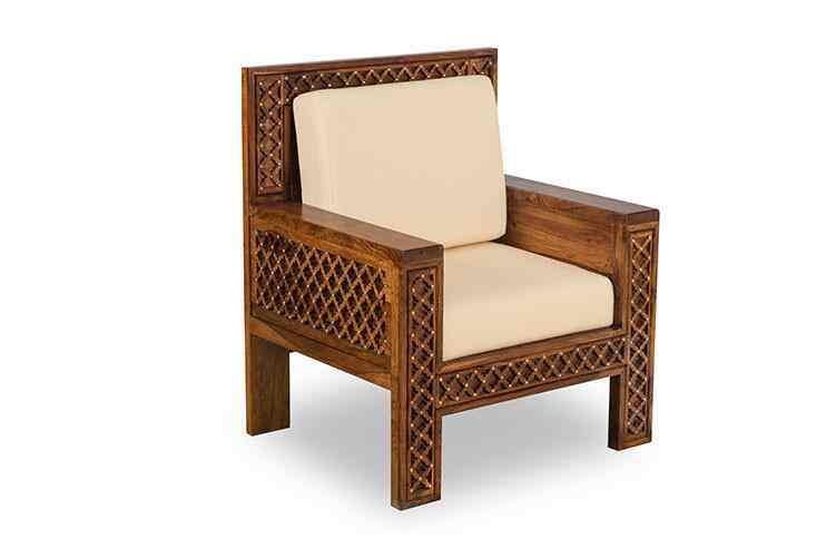 Single Seater Wooden Sofa in Delhi Dealers, Manufacturers & Suppliers