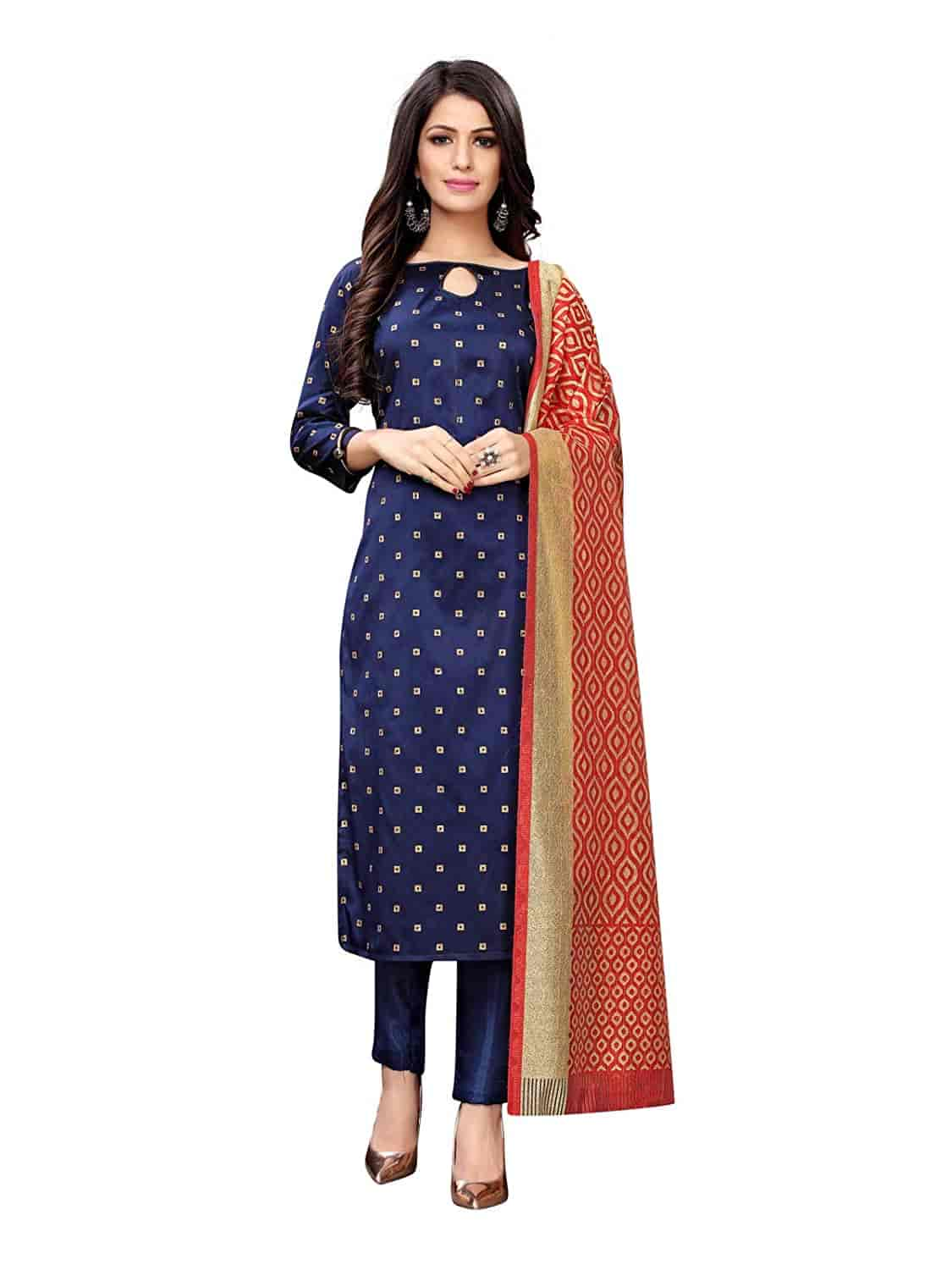 Banarasi Dress Material Price Starting From Rs 500 Pc Find Verified Sellers at Justdial