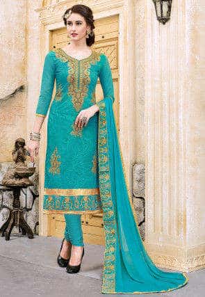 Pure Cotton Daily Wear Salwar Suit Get Best Price from Manufacturers Suppliers in India