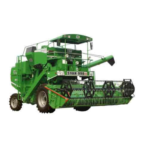 mahindra backpack harvester
