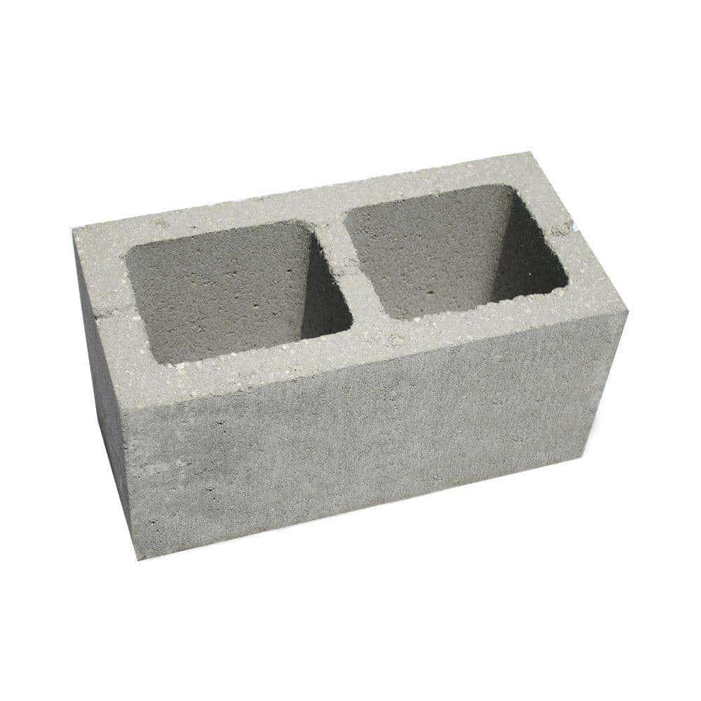 8x8x16 solid concrete store block