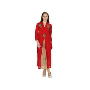 designer georgette kurti 1