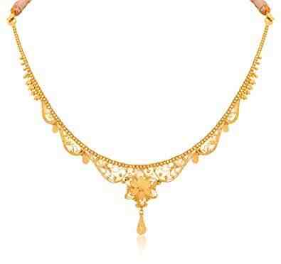 Women Gold Necklace in Mumbai at best 