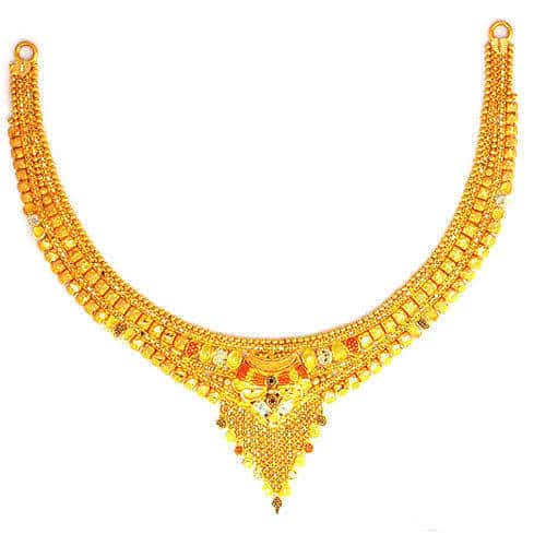 Gold Choker Necklace in Indore 