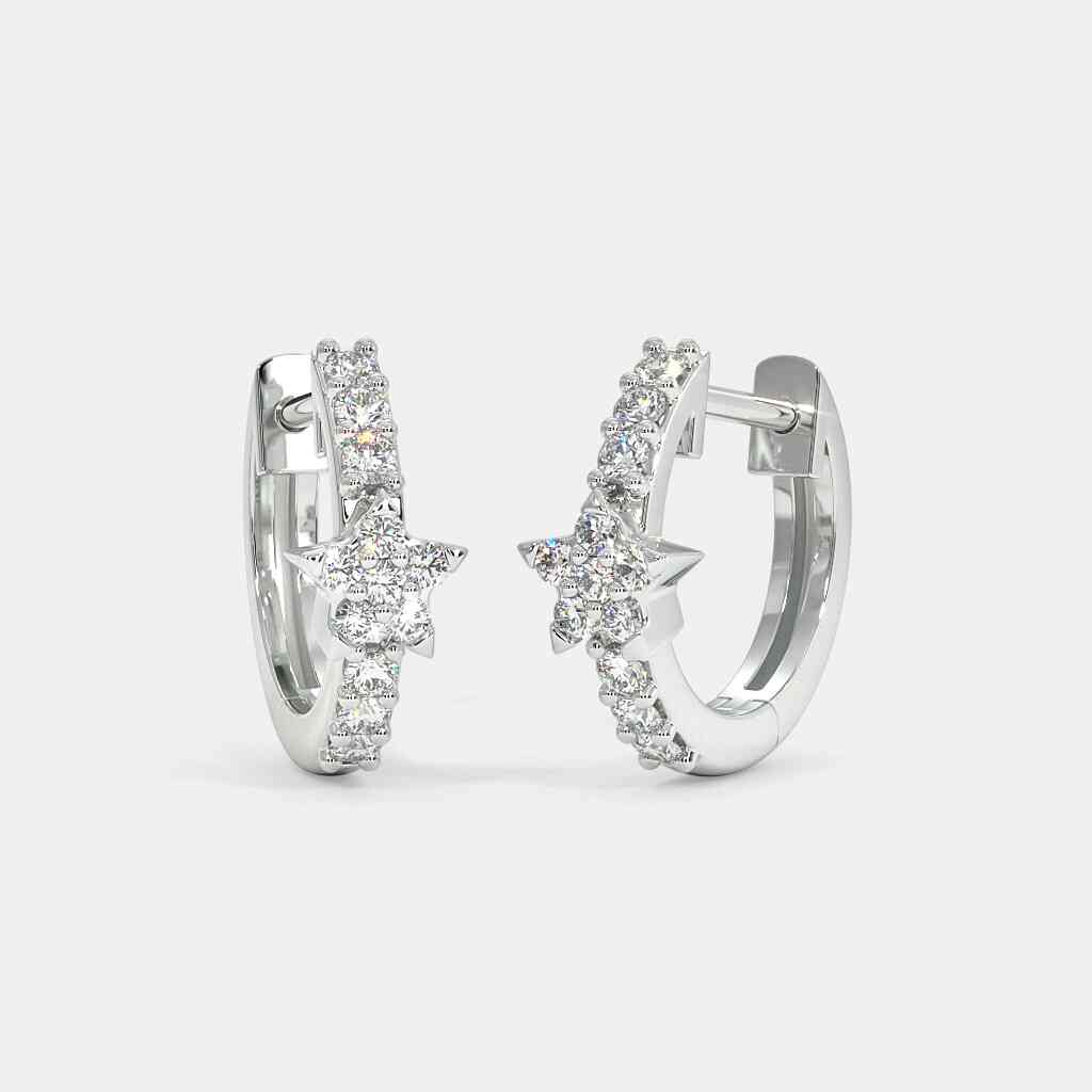 London Earrings - Silver main image 0