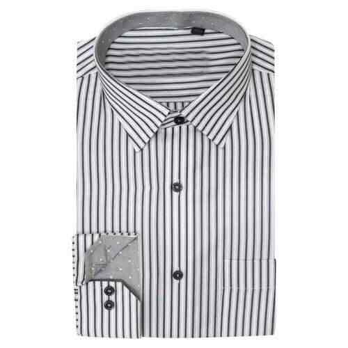 lining shirt black and white