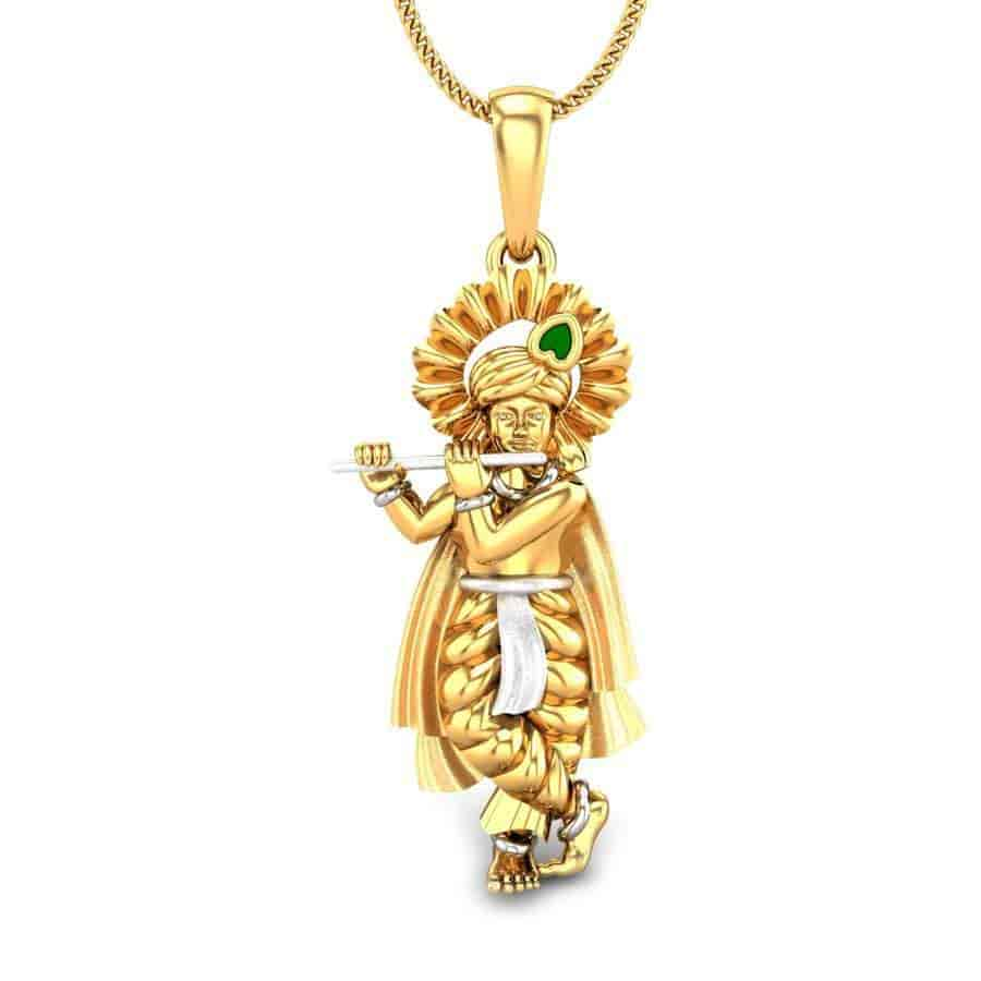 Tanishq deals krishna pendant