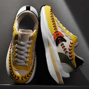 Yellow vans with teeth cheap