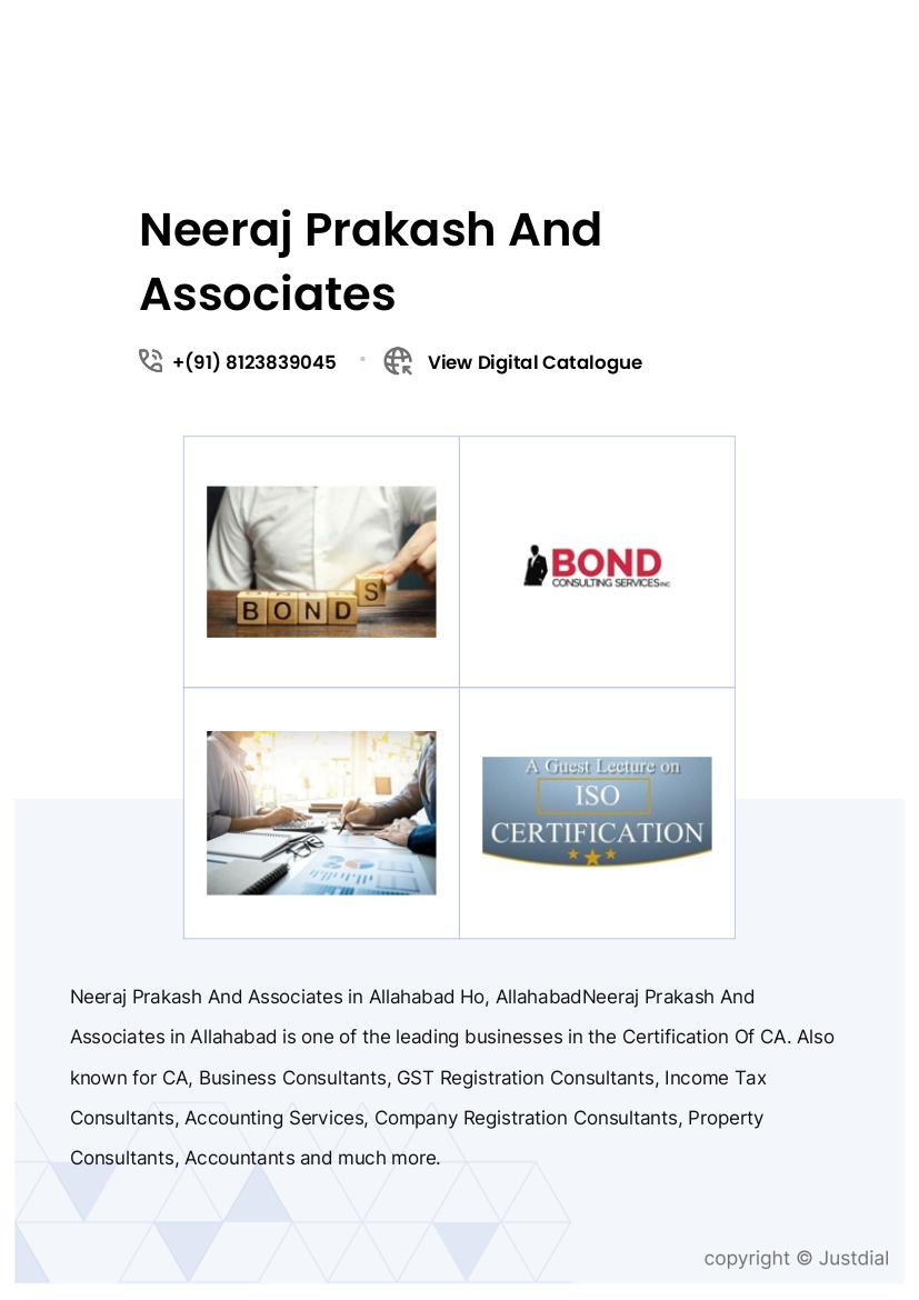 Neeraj Prakash And Associates