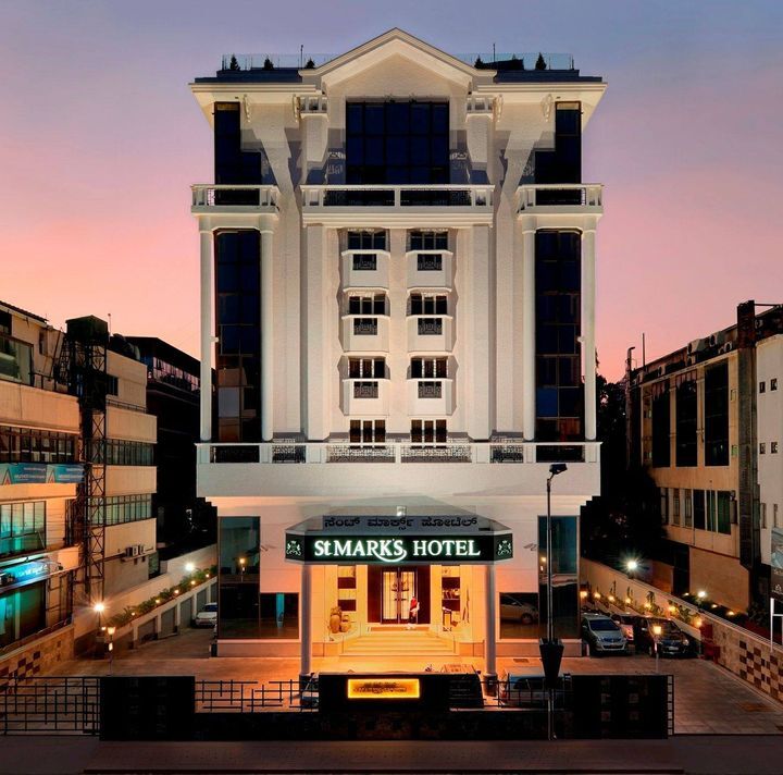 Starts at ₹5,954/night* - Book St. Mark's Hotel in St Marks Road
