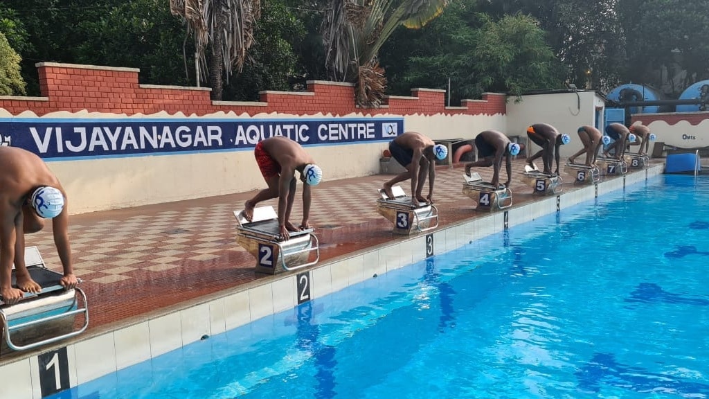 Vijayanagar Aquatic Centre in Hampinagar,Bangalore Best Swimming