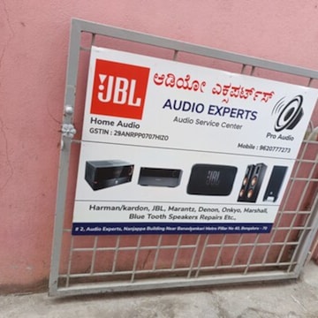 audio nearby speaker repair shop