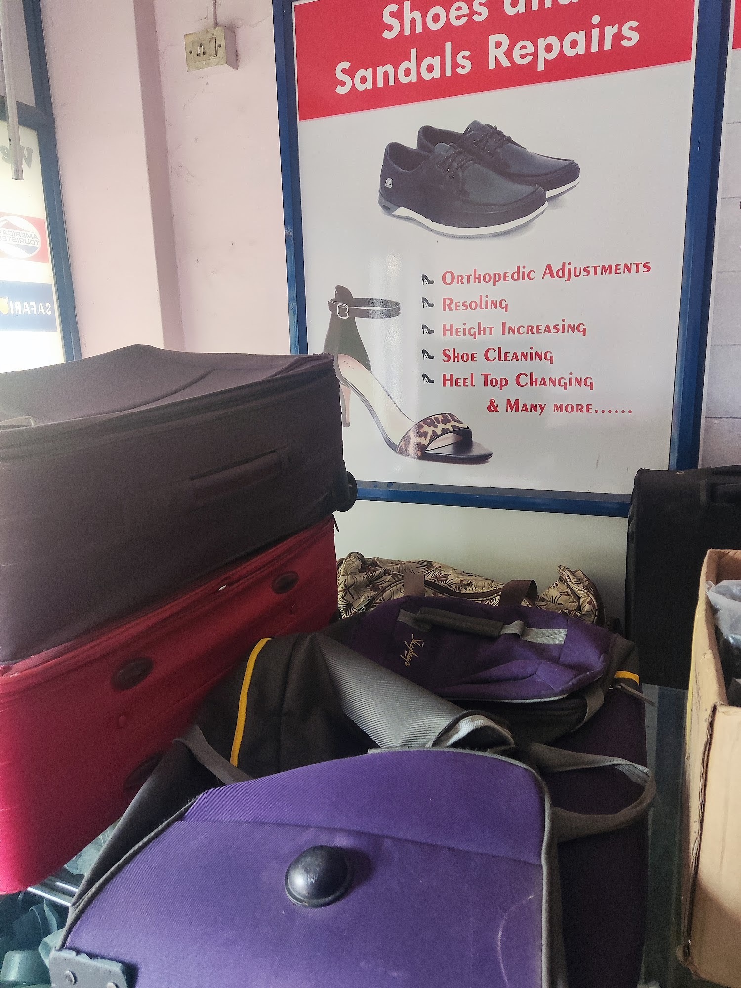 Shoe and luggage repair near me discount