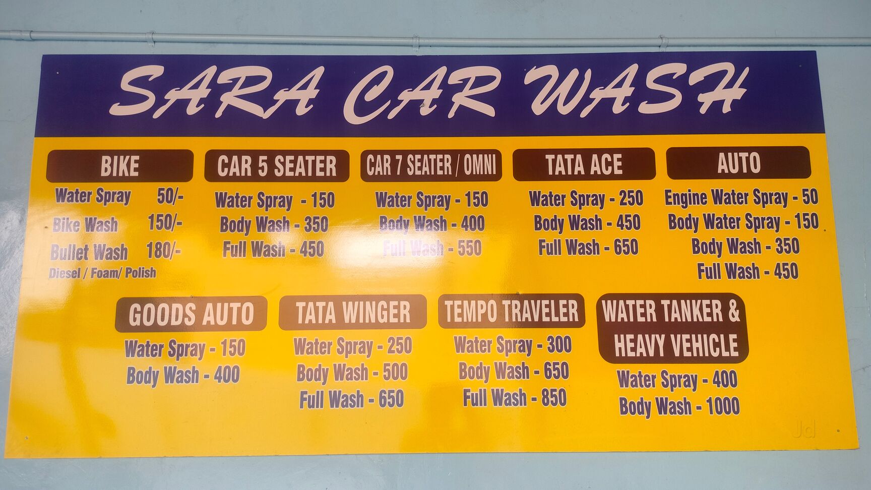 SARA CAR WASH SARA CAR WASH