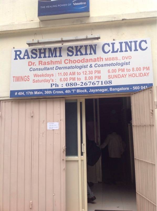 Rashmi Skin Clinic in Jayanagar 4th T Block,Bangalore Best Beauty