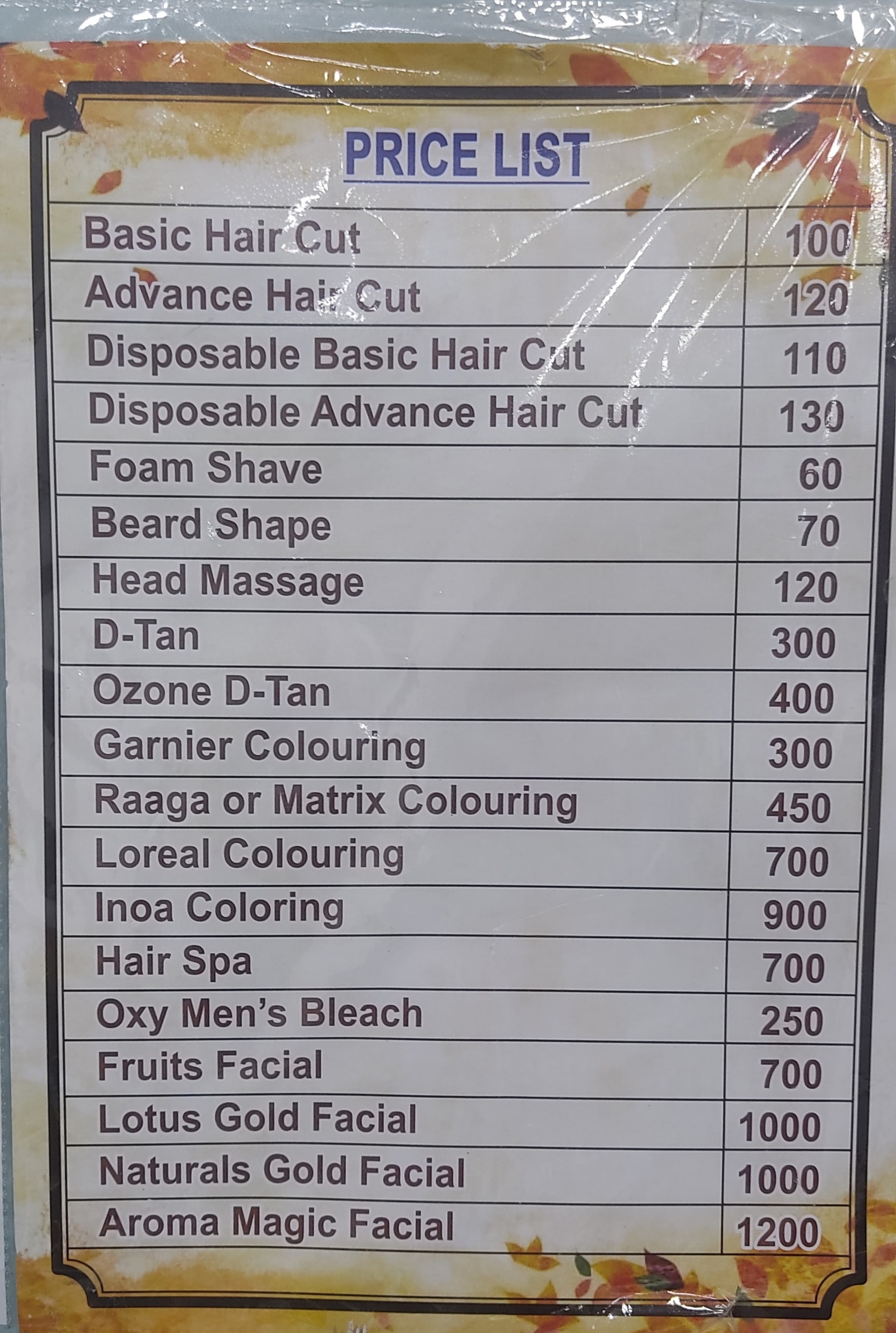 Keratin Beauty Salon Price List Cost For Permanent Hair