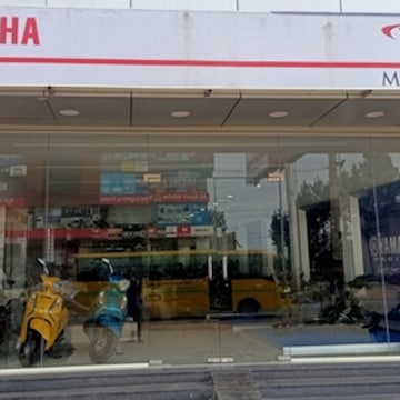 Chandapura yamaha showroom top