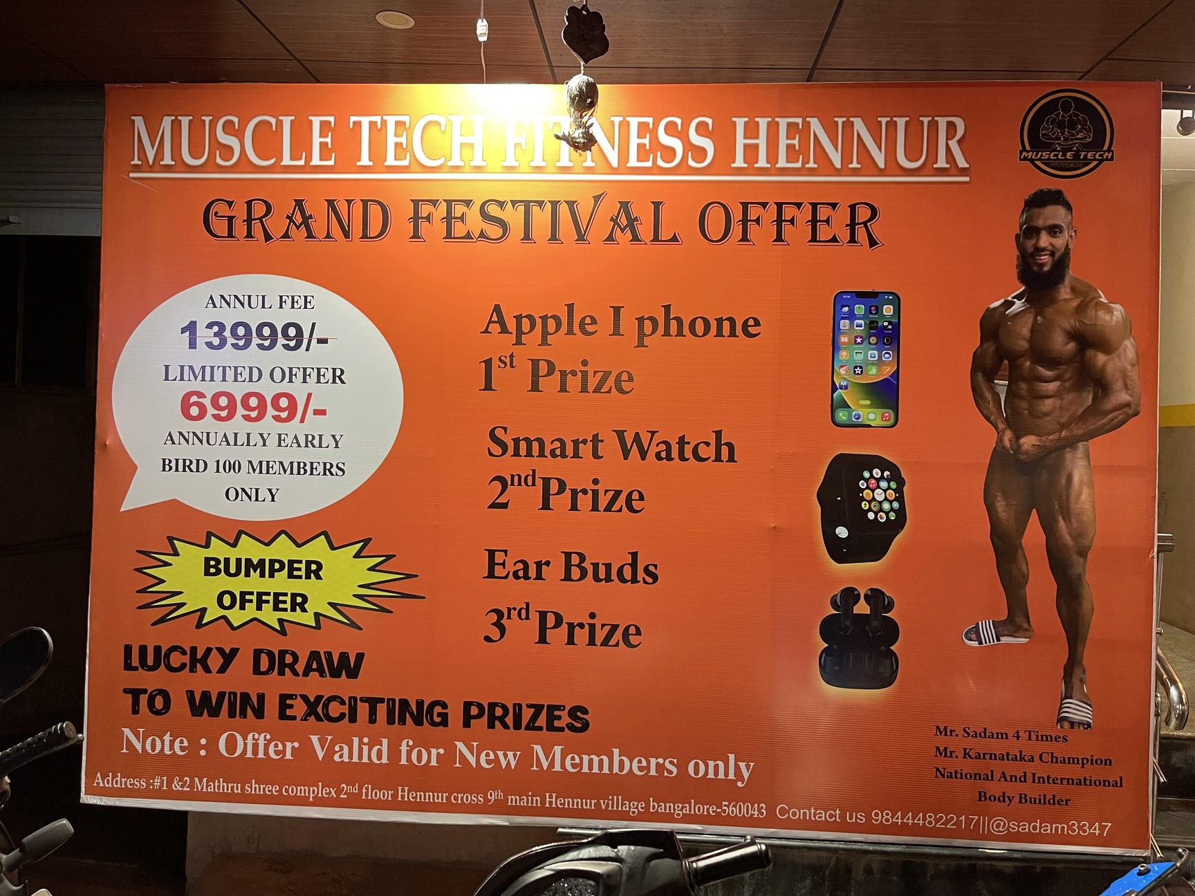 Muscle Tech Fitness Hennur in Hennur Gardens,Bangalore - Best Gyms