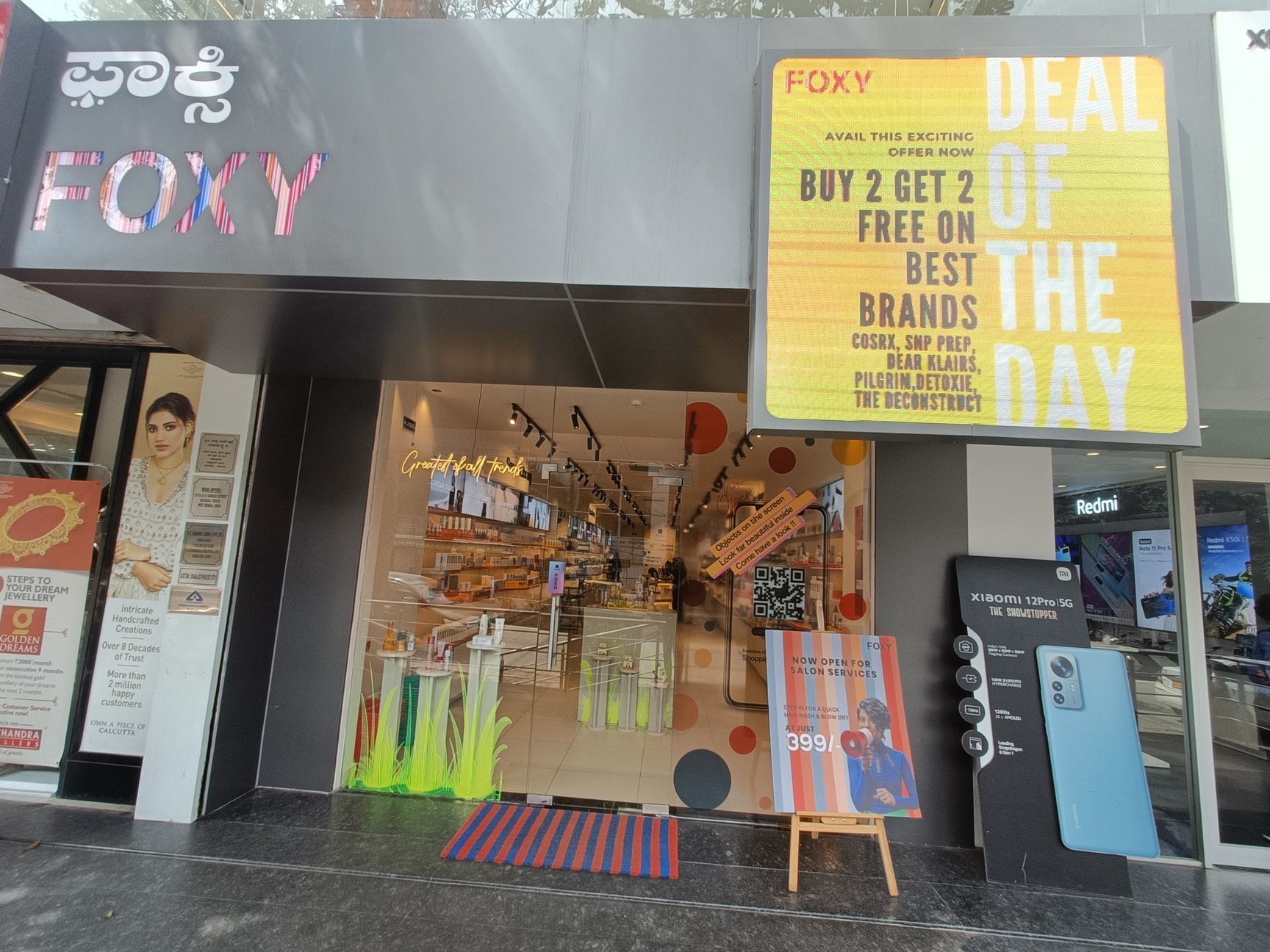 Foxy Beauty Store in Adjacent to Axis Bank,Bangalore Best Cosmetic