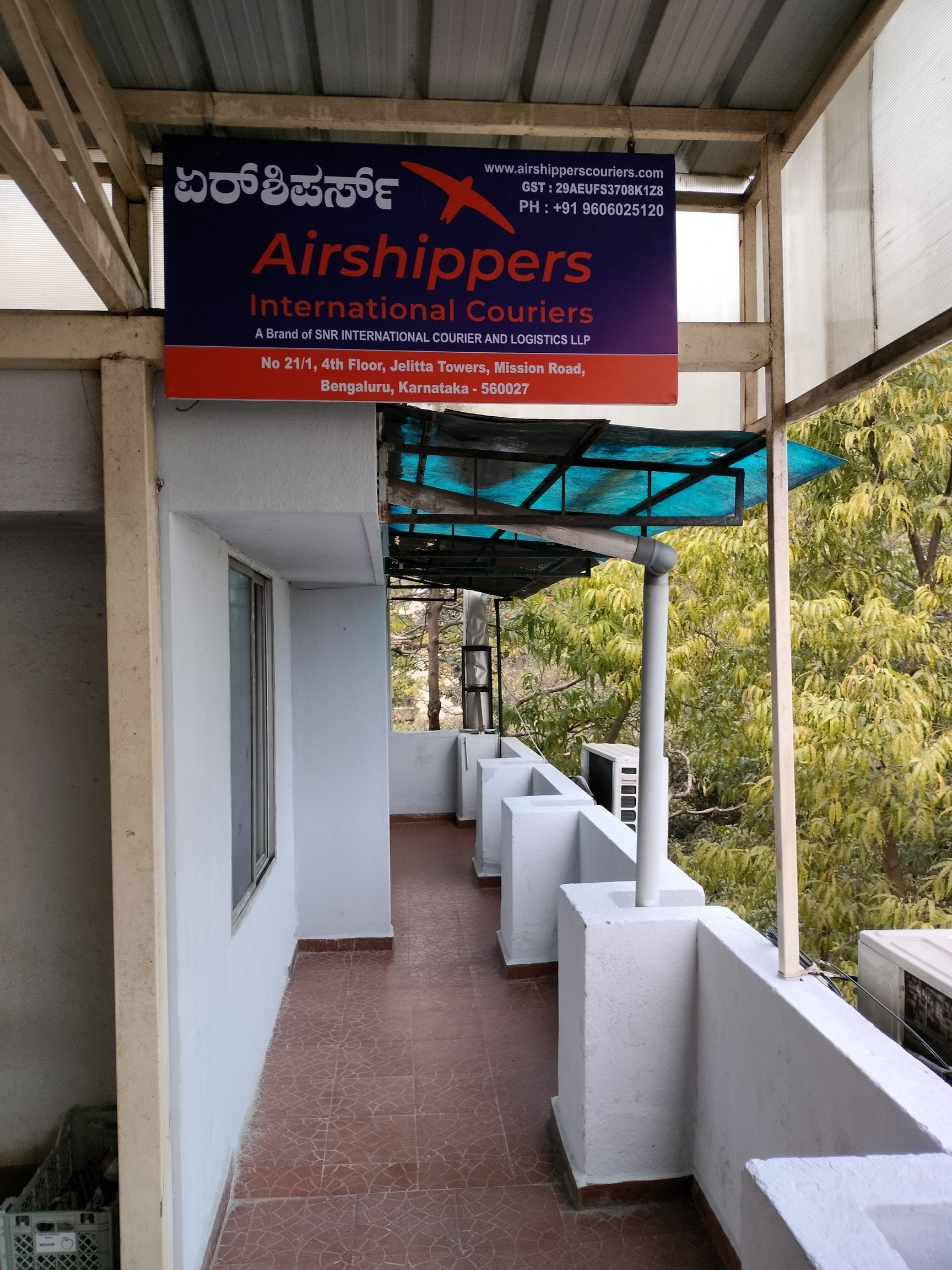 Airshippers International Couriers in Mission Road,Bangalore
