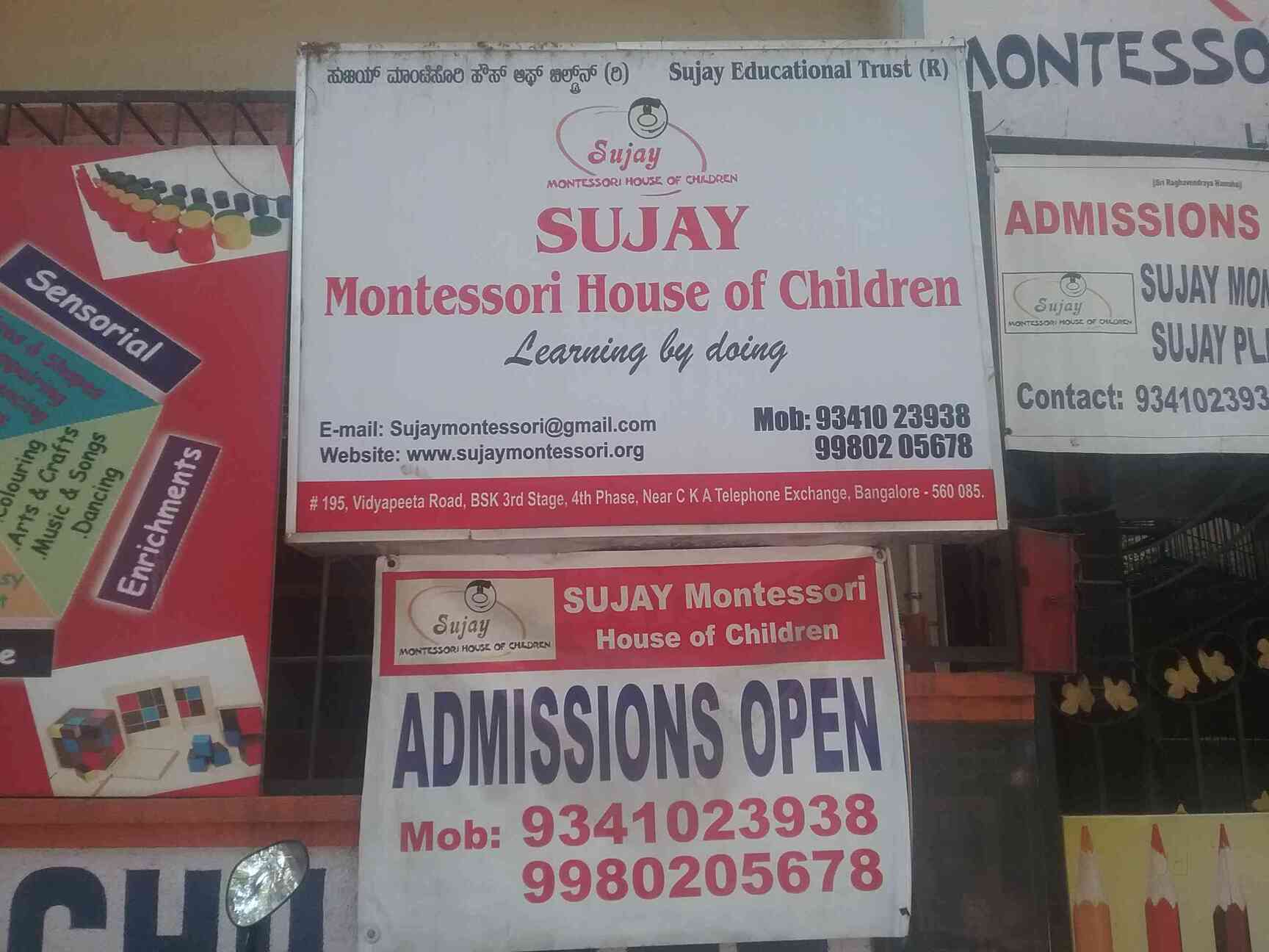 Sujay Montessori House of Children, Bangalore