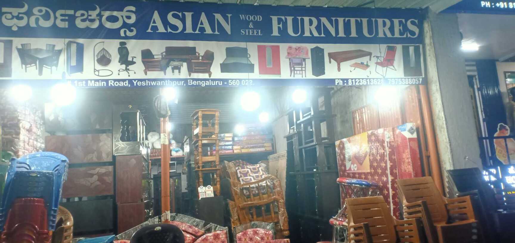 Asian Furnitures in Yeshwanthpur,Bangalore Best Furniture Dealers in