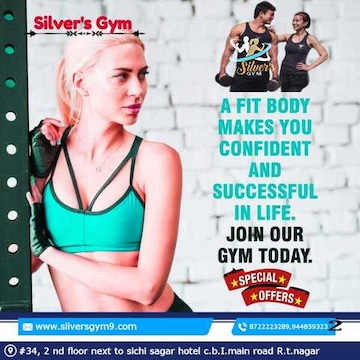 Silver gym rt nagar store