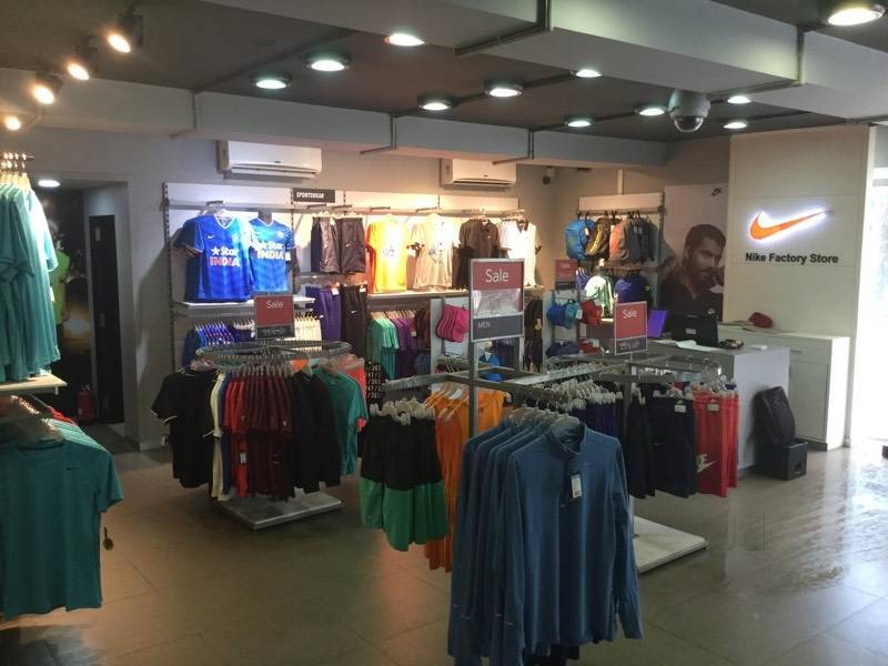 Nike store at the block 2025