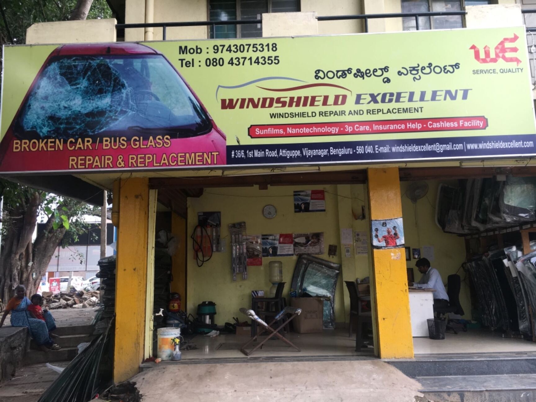 Windshield Excellent in Vijayanagar,Bangalore Best Car Windshield