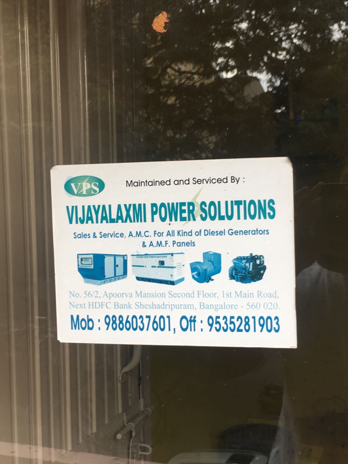 Vijayalaxmi Power Solutions in Seshadripuram,Bangalore Best Cummins