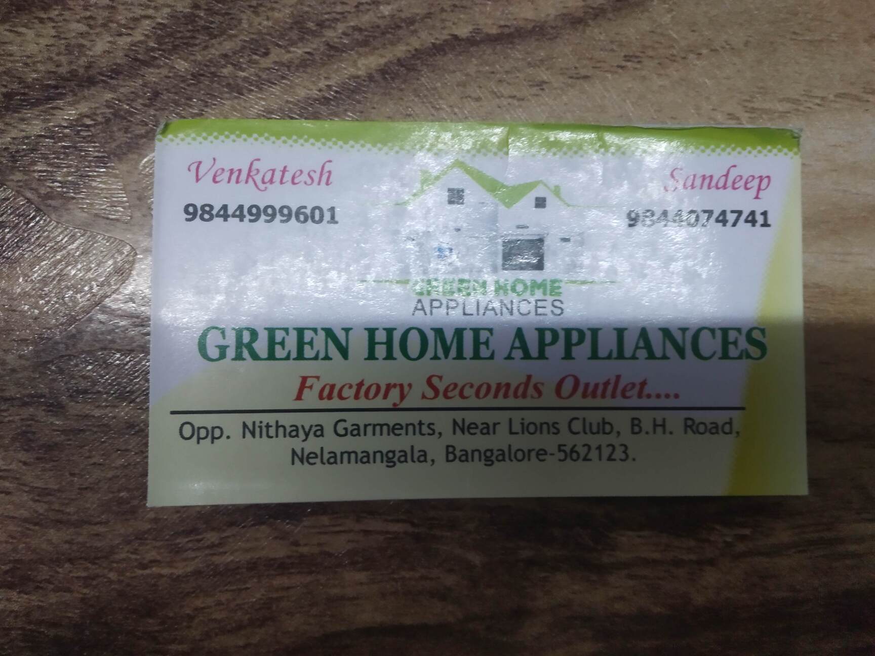 Green Home Appliances ( Factory Seconds Outlet) in Nelamangala