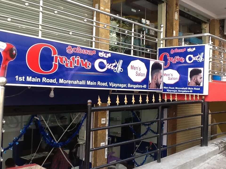 Creative Cut in Vijayanagar,Bangalore Best Beauty Salons For Men in