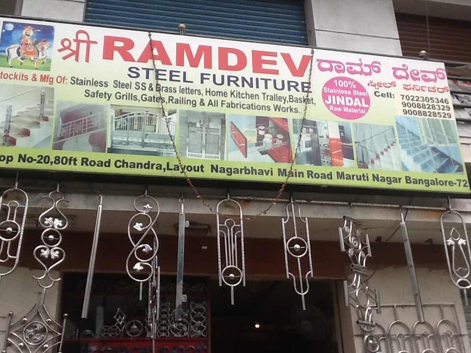 Ramdev Steel Furniture in Chandra Layout Bangalore Best Furniture Dealers near me in Bangalore Justdial