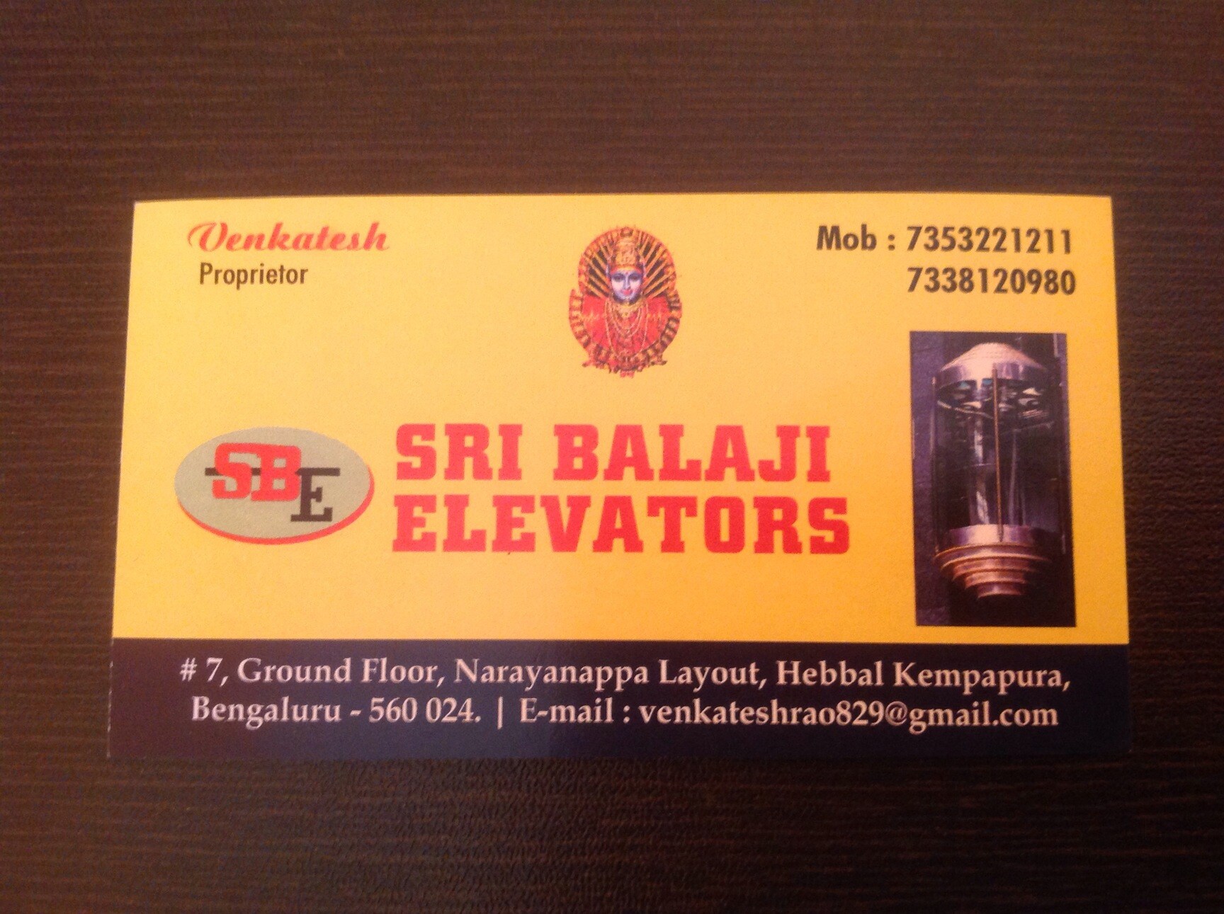 Balaji Elevators in Hebbal,Bangalore Best Elevator Repair & Services