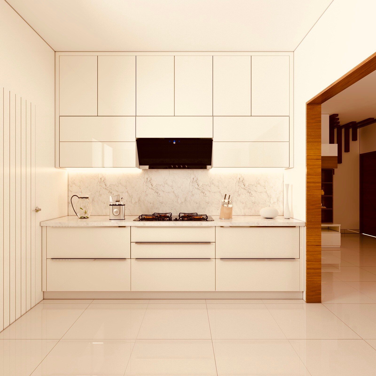 Mark Interno Modular Kitchen Wardrobe Hafele Asian Paints Sleek in Banaswadi,Bangalore Best