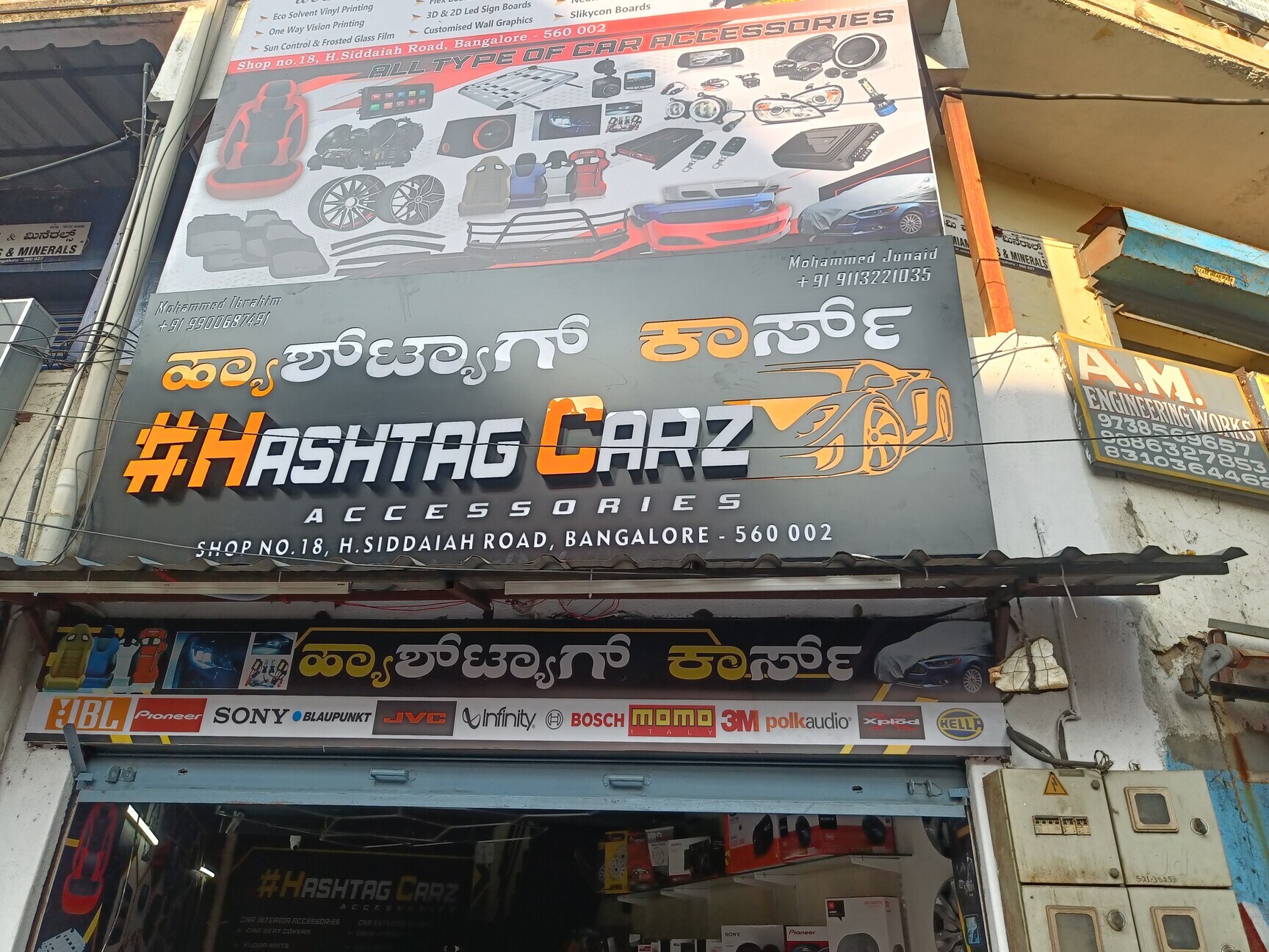 Hashtag Carz in Jc Road,Bangalore Best Car Accessory Dealers in