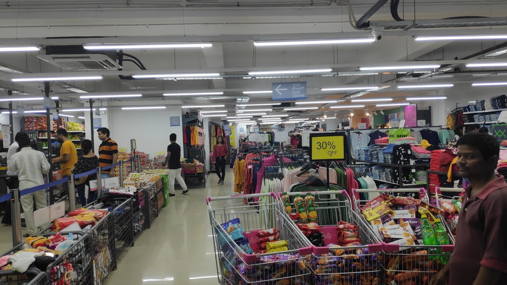Vishal Mega Mart in Kasavanahalli,Bangalore