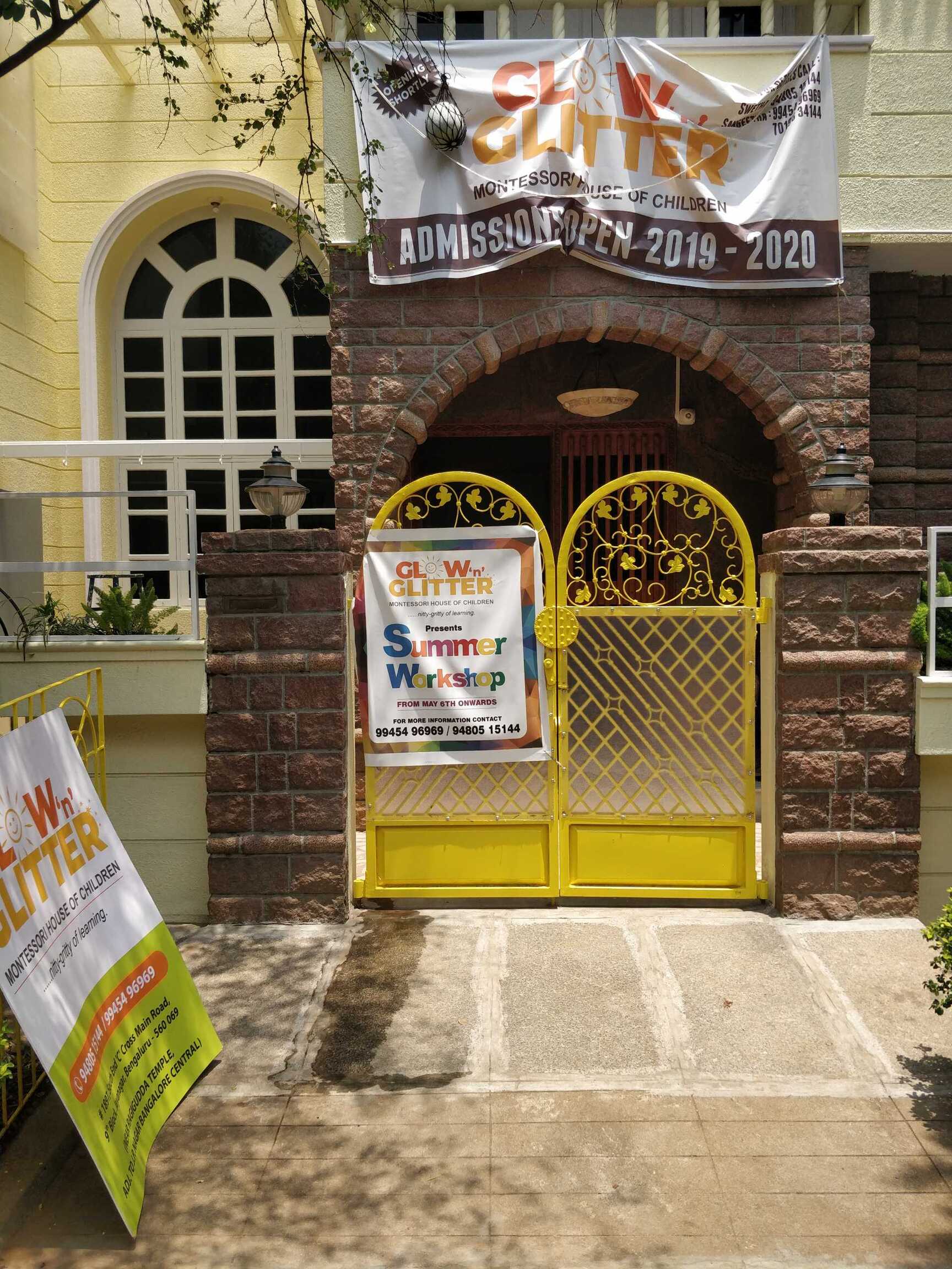 Glow ‘n’ Glitter Montessori House of Children