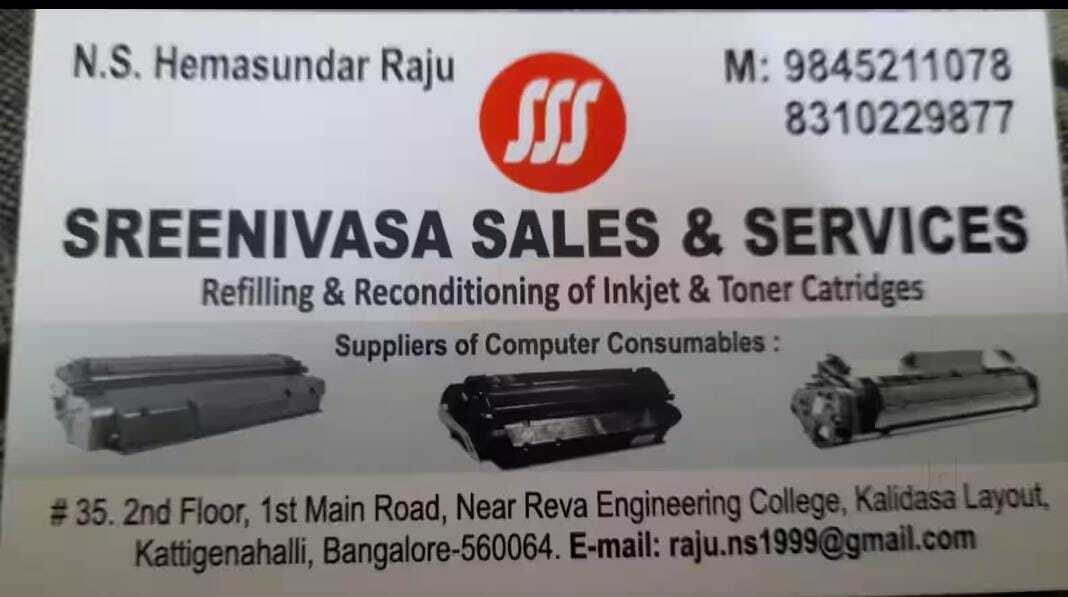 Sreenivasa Sales & Services in Yelahanka,Bangalore Best Canon