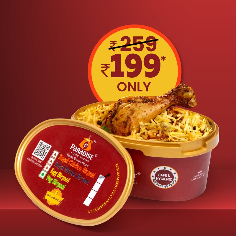 Paradise biryani discount