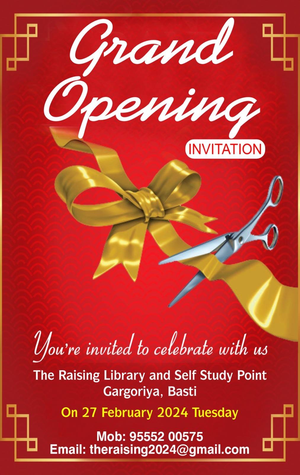 The Raising Library & Self Study Point 1