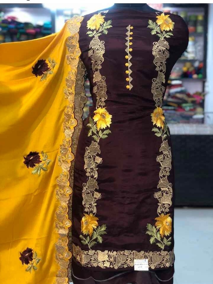 punjabi suit embroidery designs boutique