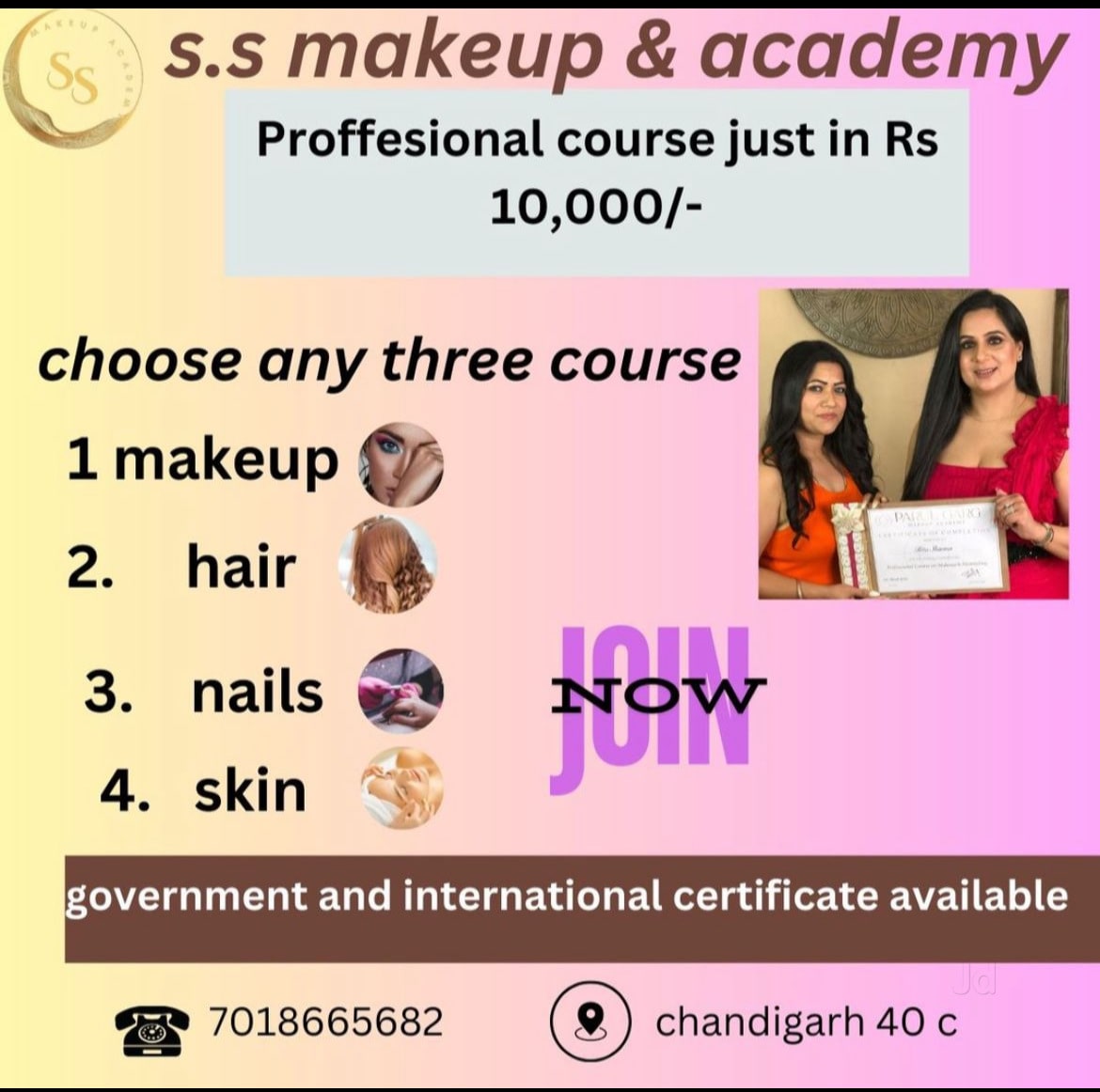 Makeup courses near me online