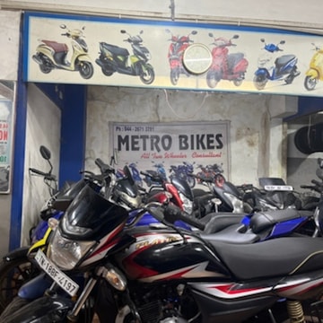 Metro Bikes in Peravallur-Jawahar Nagar,Chennai - Best Hero-Second