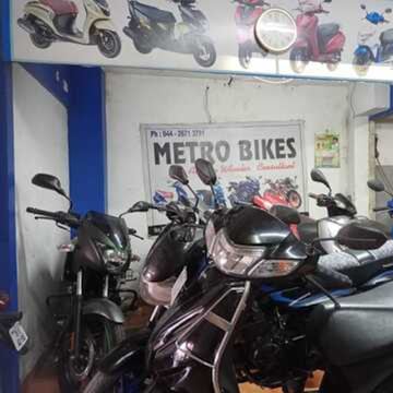 Metro Bikes in Peravallur-Jawahar Nagar,Chennai - Best Hero-Second