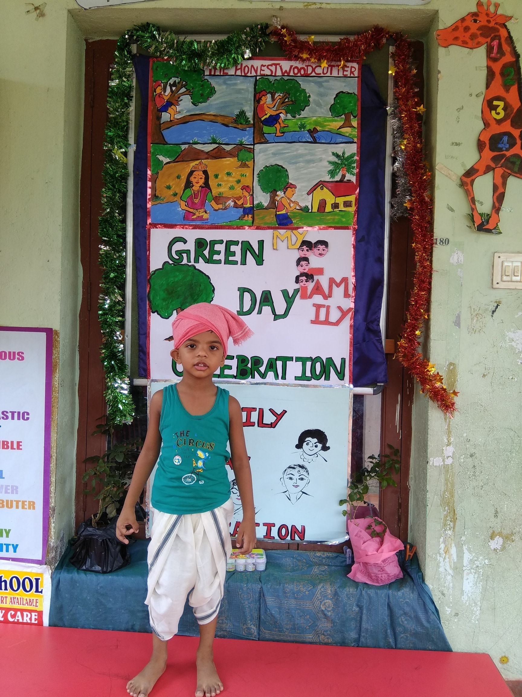 Mom's Place Pre Playschool - Bright and colorful classroom setup