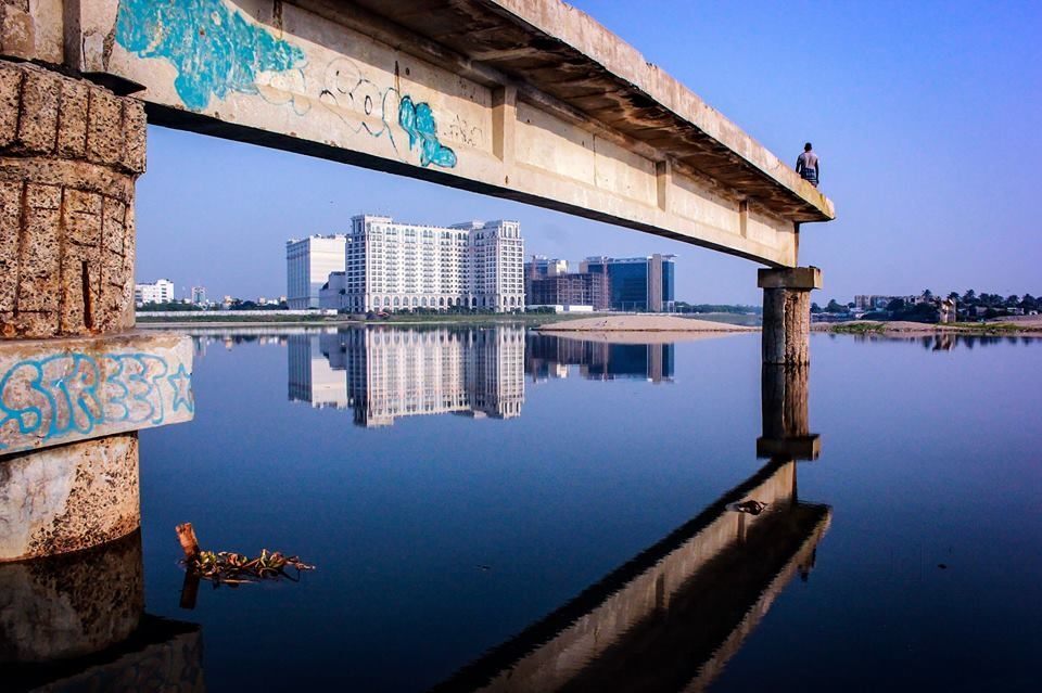 broken bridge chennai