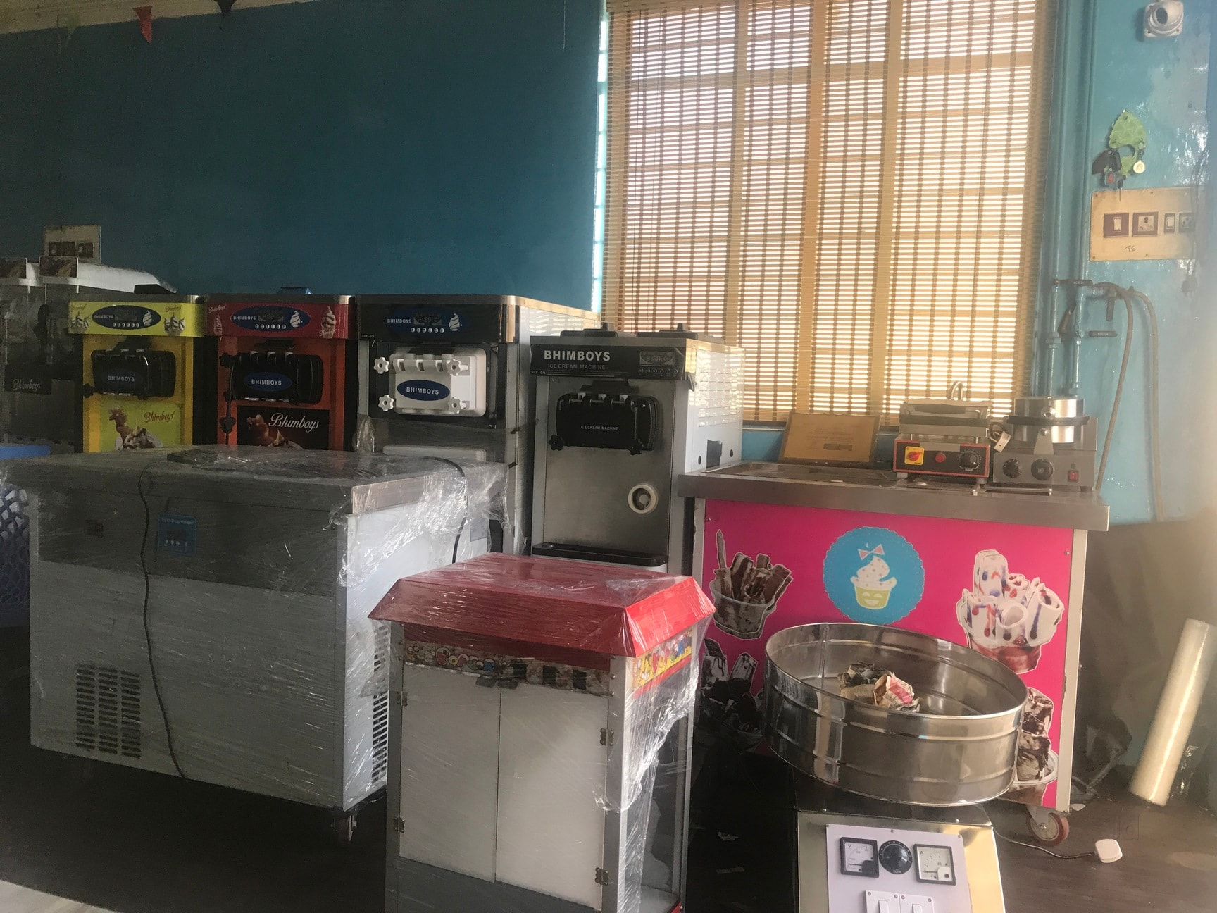 tawa ice cream making machine