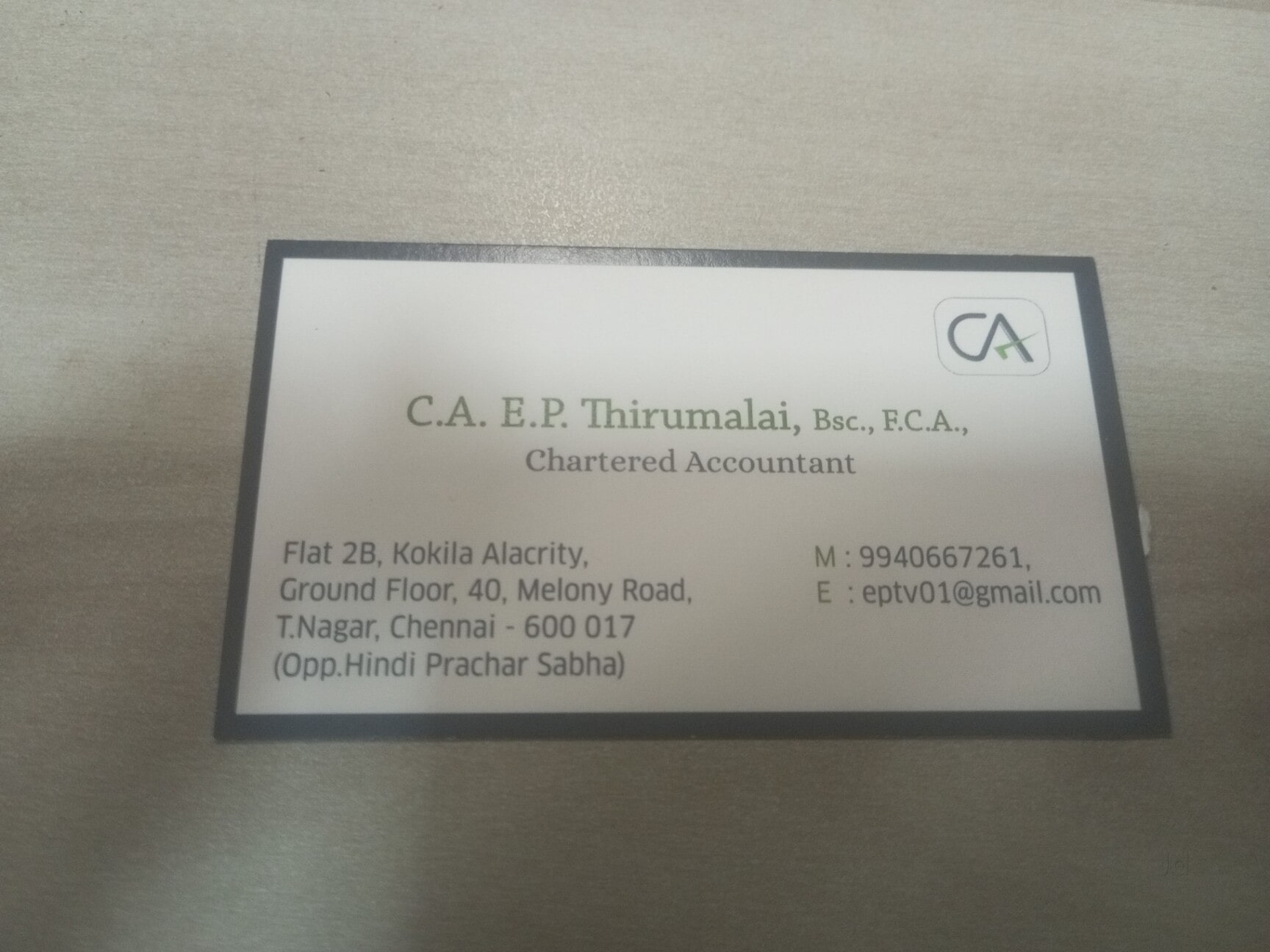 E P THIRUMALAI CA - Image 4