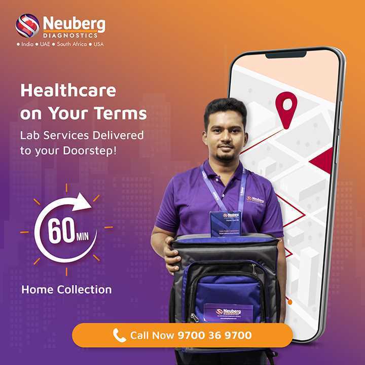 Neuberg Diagnostics Home Collection Blood Test Lab in Kilpauk,Chennai
